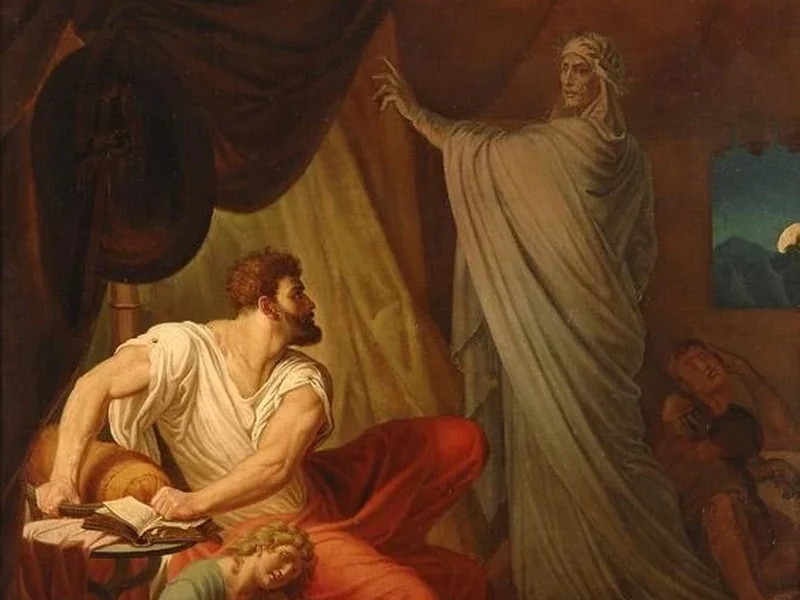 1838-Leonhard Gey - Enrico VII e Dante